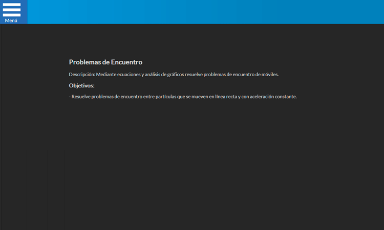 Problemas de Encuentro