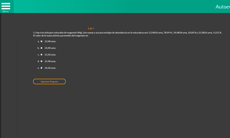 Masa Atómica Promedio