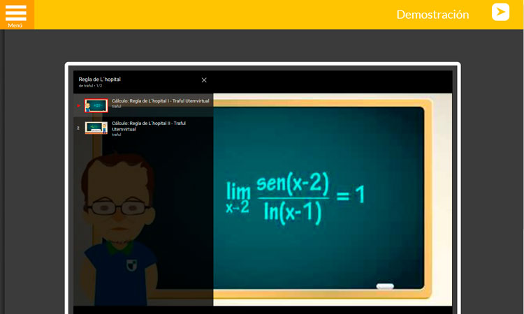 Regla de L´Hopital.