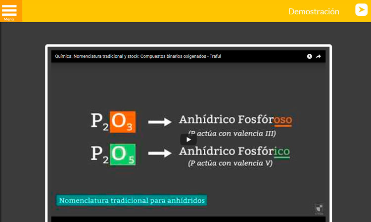 Nomenclatura de Compuestos Binarios Oxigenados.